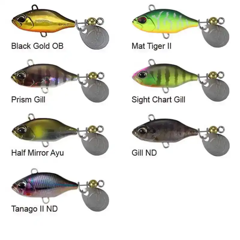 Realis Spin - 3,5 cm - 7 gram - Mat Tiger II