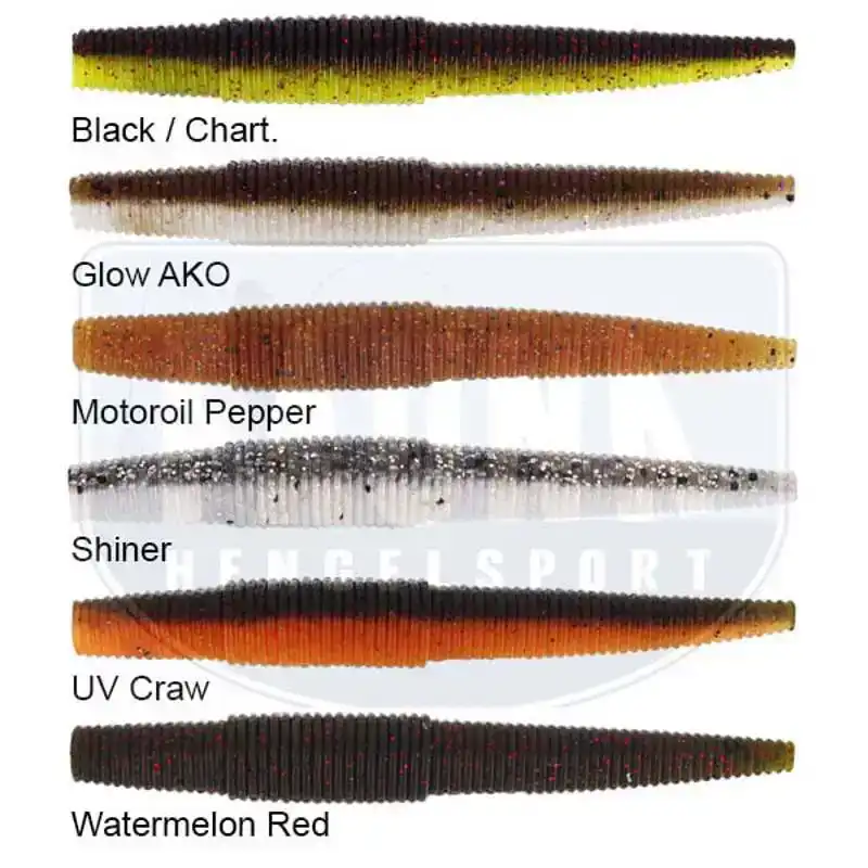 Ned Worm - 11 cm - Clear Water Mix