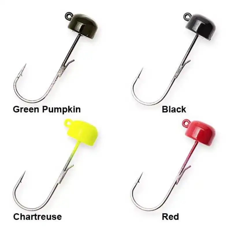 Finesse Shroomz Ned Rig Jigheads - Chartreuse - 1/10 oz. (2,