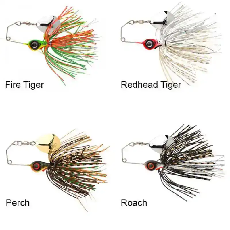 Iris Baby Ambush Spinnerbait - Fire Tiger