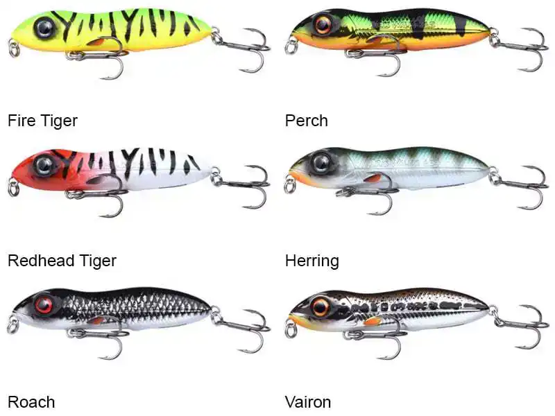 Iris Walk R Hardlure - 6,5 cm - Fire Tiger