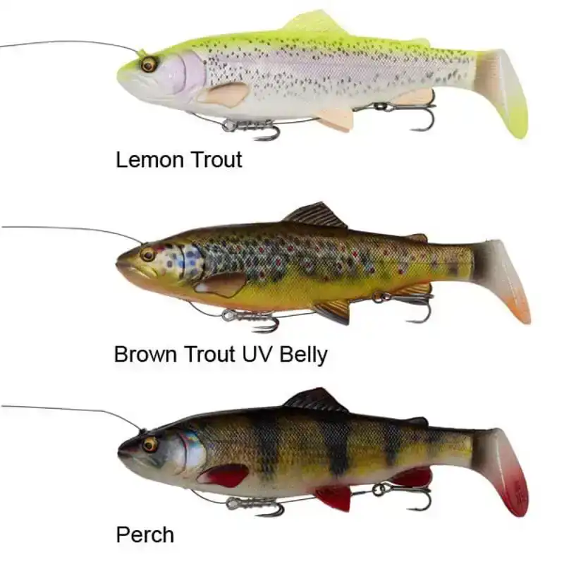 4D Line Thru Rattle Trout - Slow Sinking - Lemon Trout