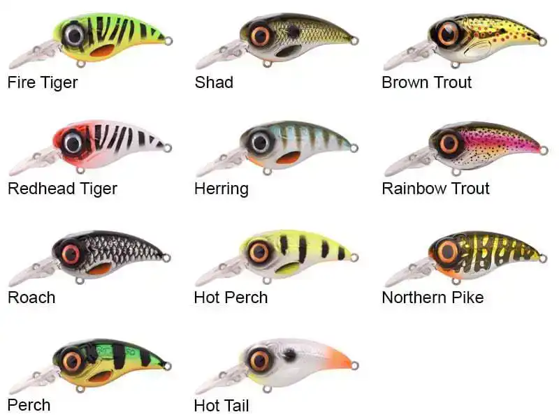 Fat Iris CR - 5 cm - Brown Trout