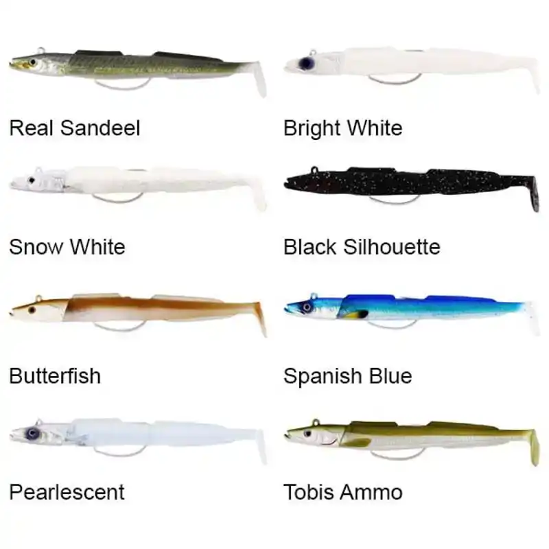 Sandy Andy Weedless - 10 cm - Black Silhouette