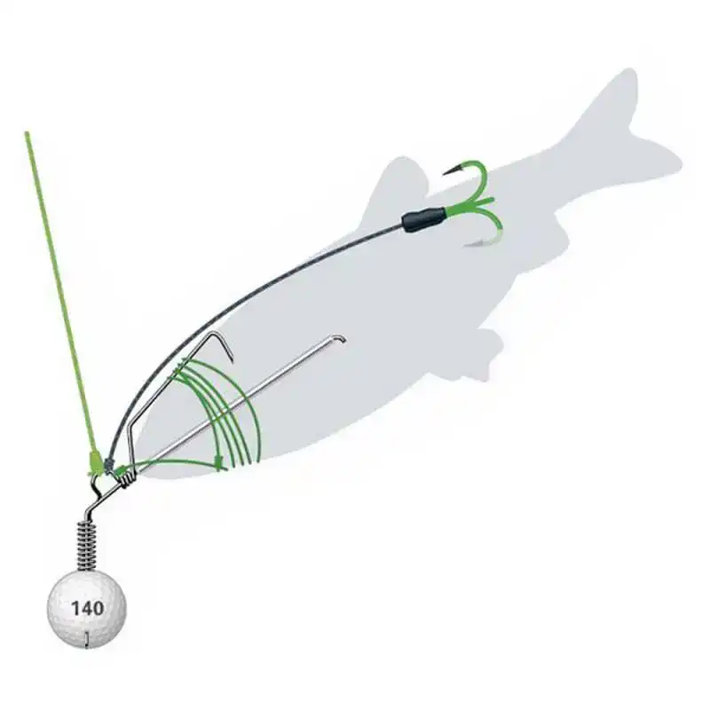 Golf Ball Jig System Anti Snag - 80 & 120 gram