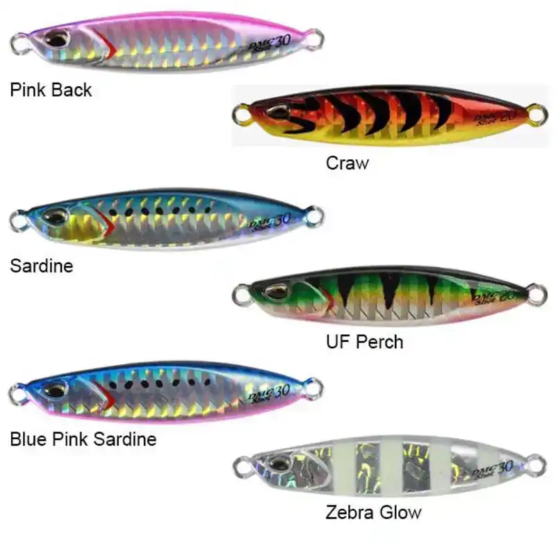 Drag Metal Cast Shot - 15 gram - Blue Pink Sardine