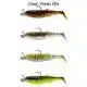 Ready Cannibal Shad - 6,8 cm - Clear Water Mix