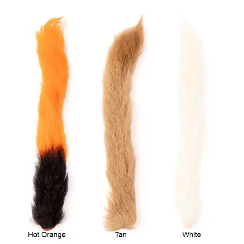 Calf Tail - Hot Orange