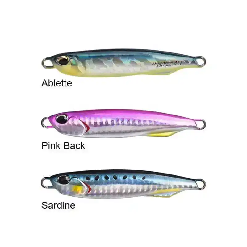 Drag Metal Cast Slim - 40 gram - Ablette