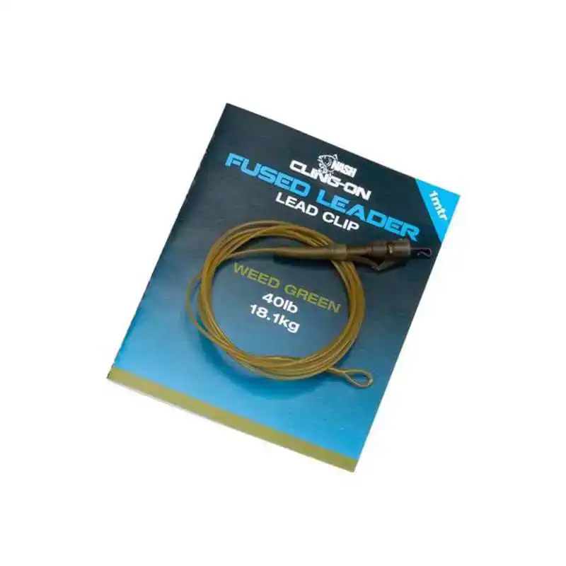 Cling On Fused Leader Lead Clip - Dark Silt