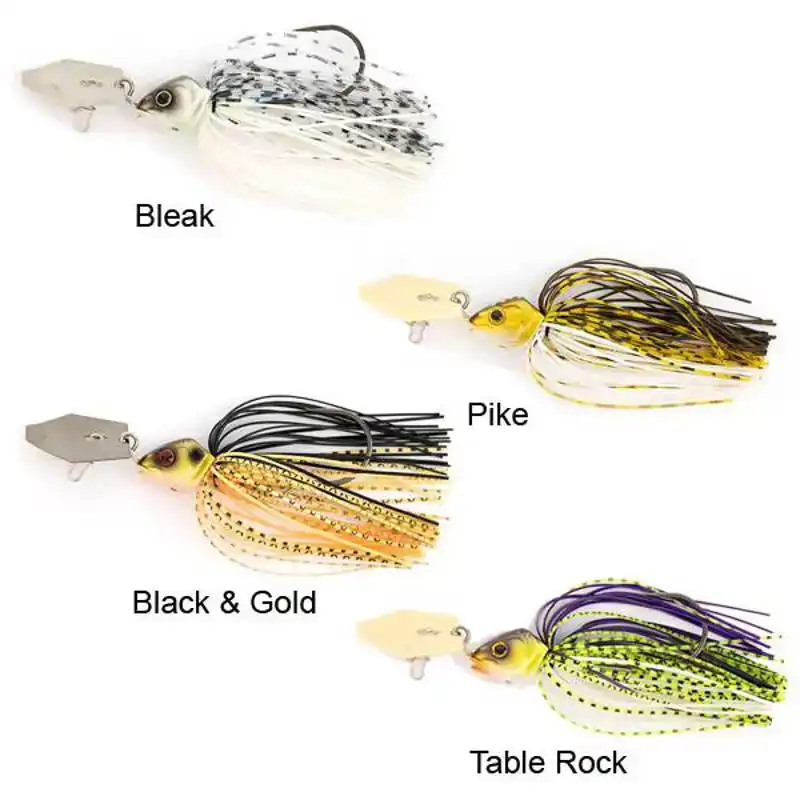 Bladed Jig - 12 gram - Black & Gold