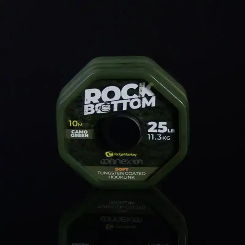 Connexion Rock Bottom Tungsten Soft Coated Hooklink - Camo B