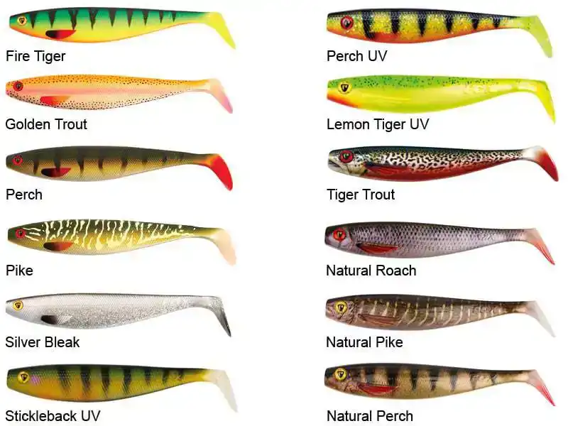 Pro Shad Natural Classics 2 - 14 cm - Perch