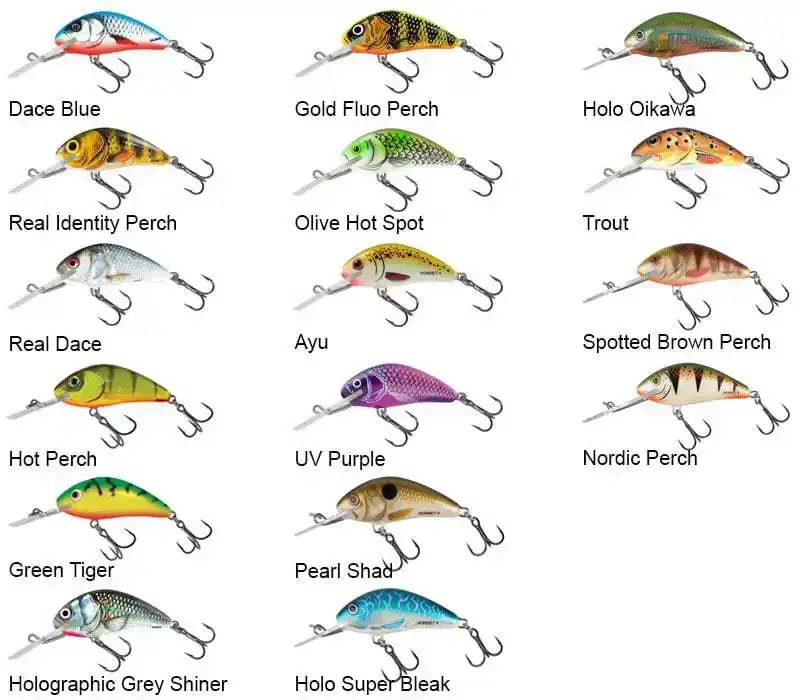 Hornet - Floating - 3,5 cm - Dace Blue