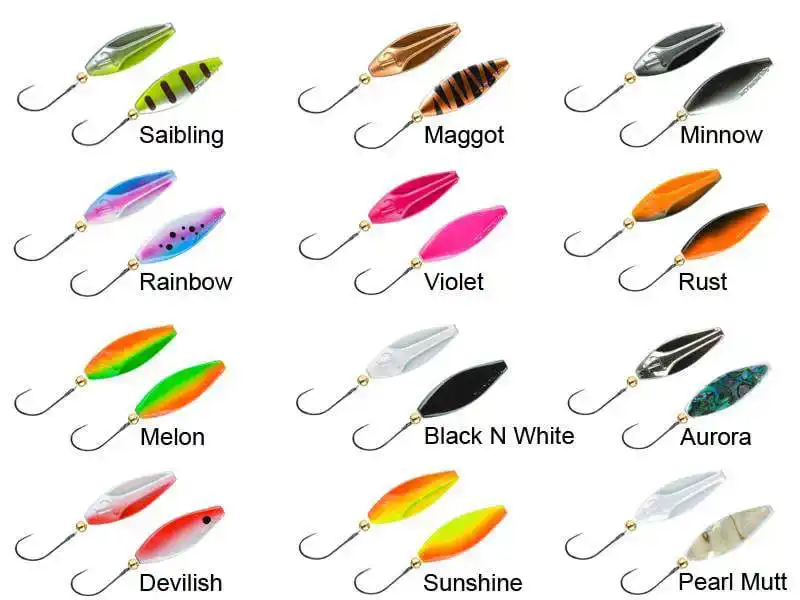 Trout Master Incy Inline Spoon - 1,5 gram - Sunshine