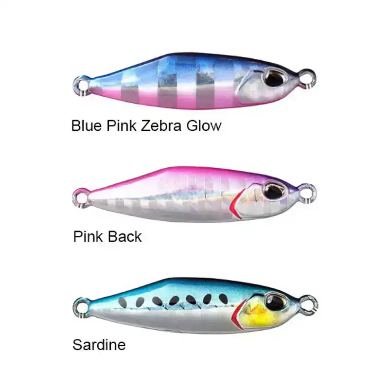 Tetra Jig - Blue Pink Zebra Glow