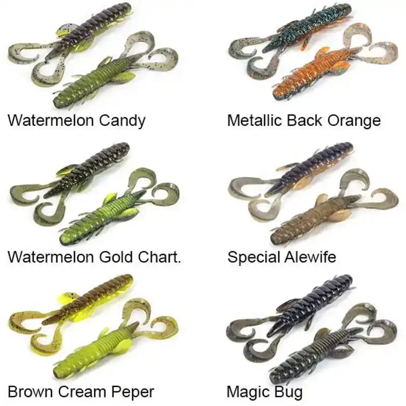 Freaky Craw - Black Blue Flake