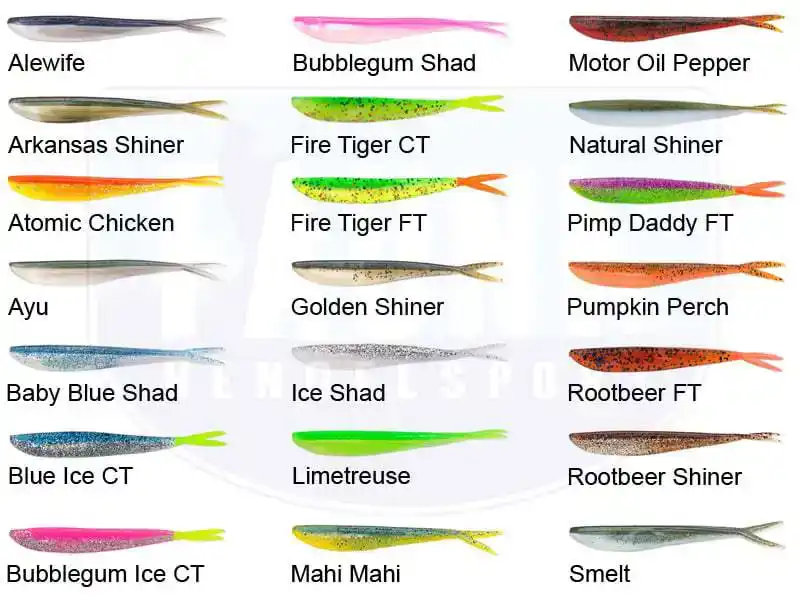 Fin-S Fish - 4'' - Albino FT