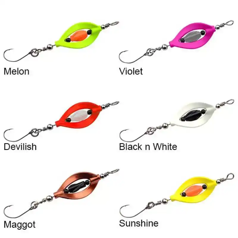 Trout Master Incy Double Spin Spoon - Devilish