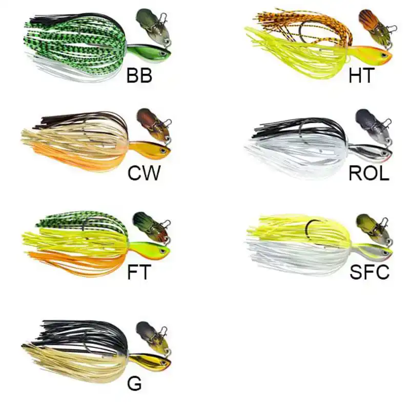 Rap-V Pike Bladed Jig - 17 Gramm - BB