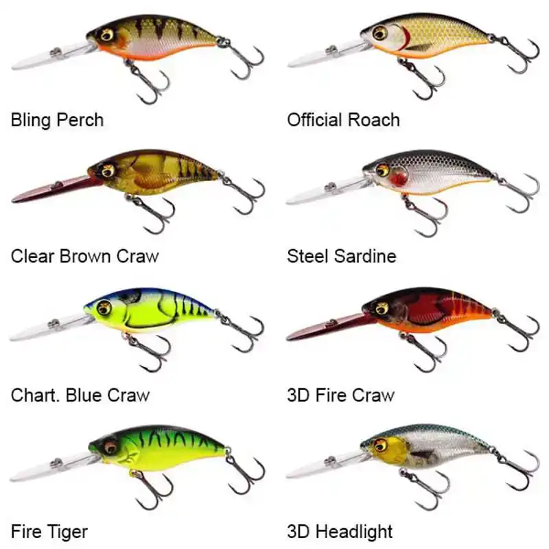 Buzz Bite DR Crankbait - 3D Fire Craw