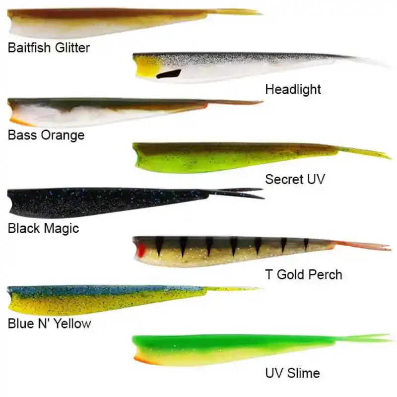 Twinteez V-Tail - 15 cm - Baitfish Glitter