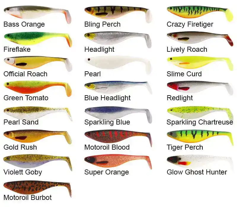 Shad Teez - 7 cm - Baitfish