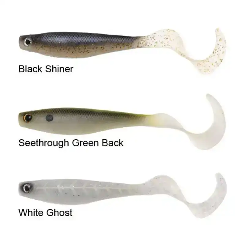 Curlyminn Pro Swimbait - Black Shiner