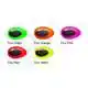 3D Epoxy Teardrop Eyes - 7 mm - Fluo Green