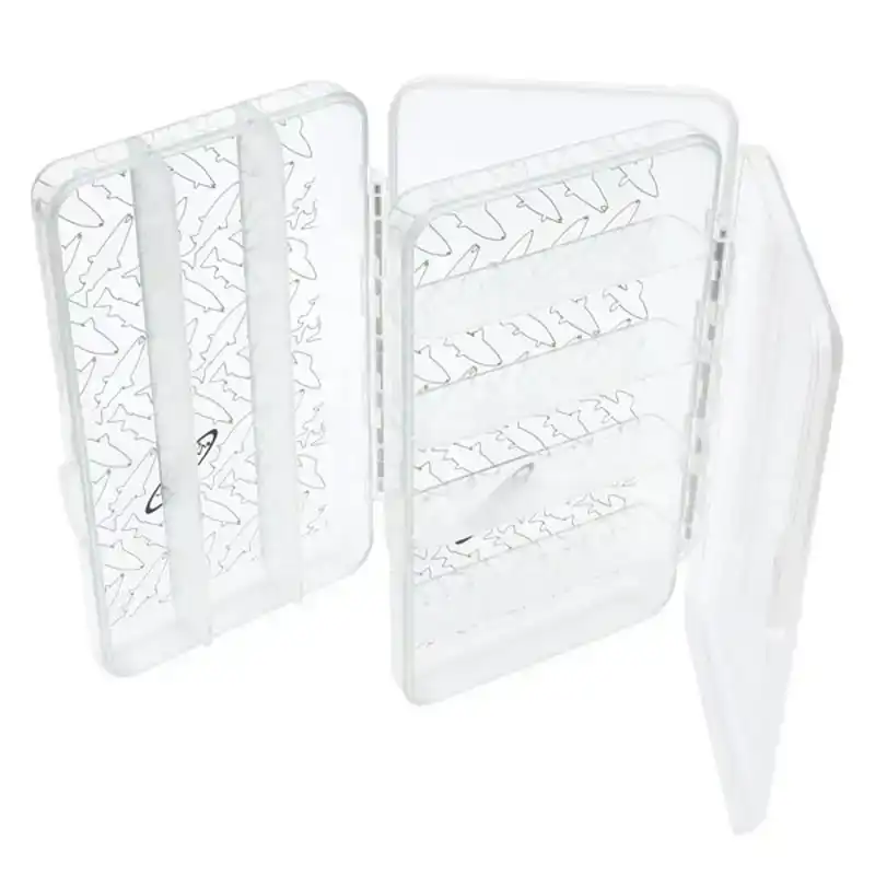 TUBE 3 COMPARTMENTS FLY BOX