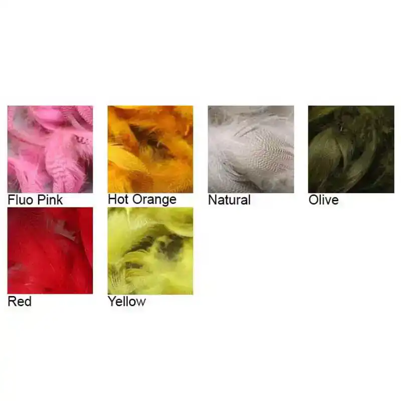 Mallard Flank - Fluo Pink