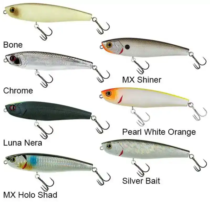 TW 95B Top Water Baitfish - Chrome