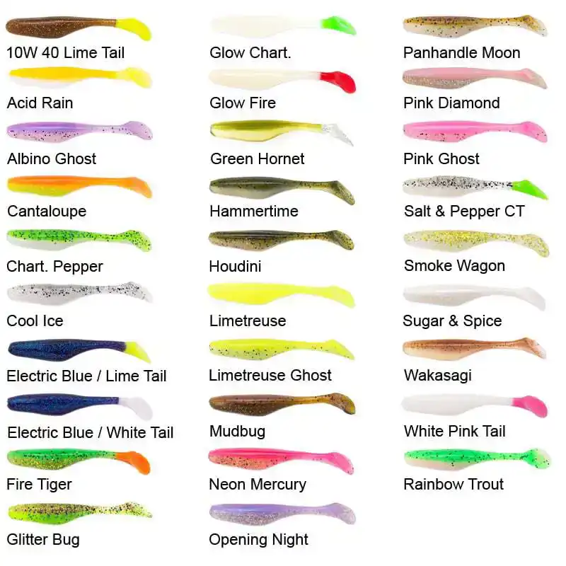 Walleye Assassin Turbo - 10W 40 Lime Tail