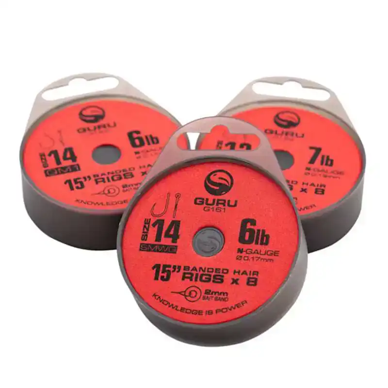 SMWG Bait Band Rigs - Haak: 10 - 0,19 mm - 4''