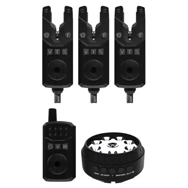 SKS2 Alarm Set + Bivvy Lamp - 2 beetmelders + receiver