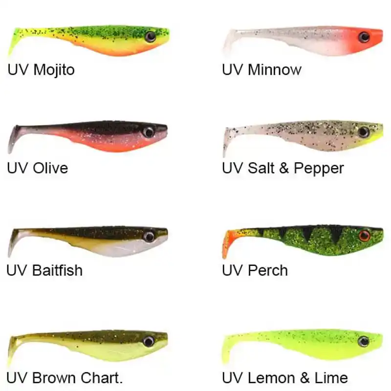 Iris The Shad - 8 cm - UV Baitfish
