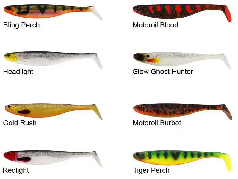 Shad Teez Slim V2 - 18 cm - Bling Perch