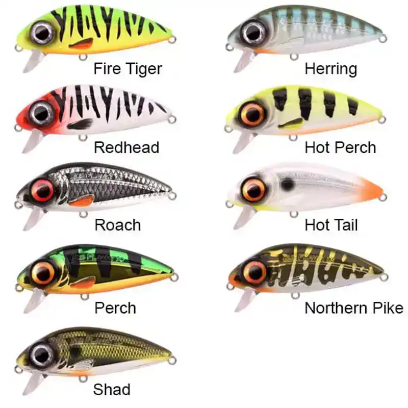 Iris Flanky Hardlure - 7,5 cm - Fire Tiger