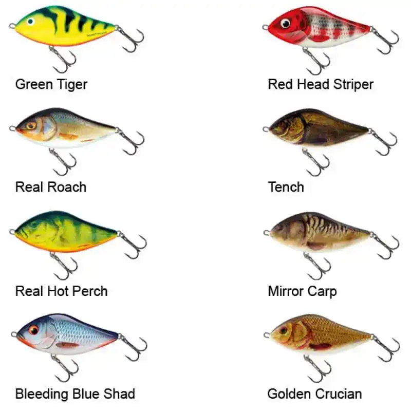 Slider - Sinking - 5 cm - Hot Perch