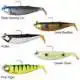 Cutbait Herring - 20 cm - Fire Tiger