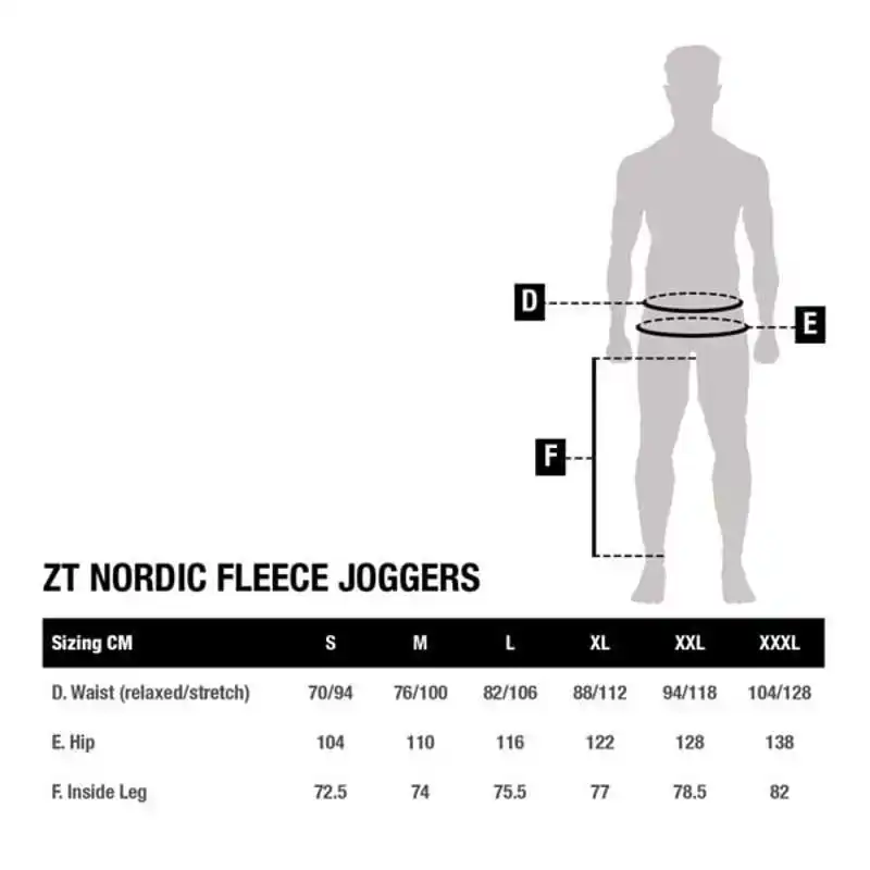 ZT Nordic Fleece Joggers - Maat: S