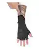 Freestone Half Finger Black S