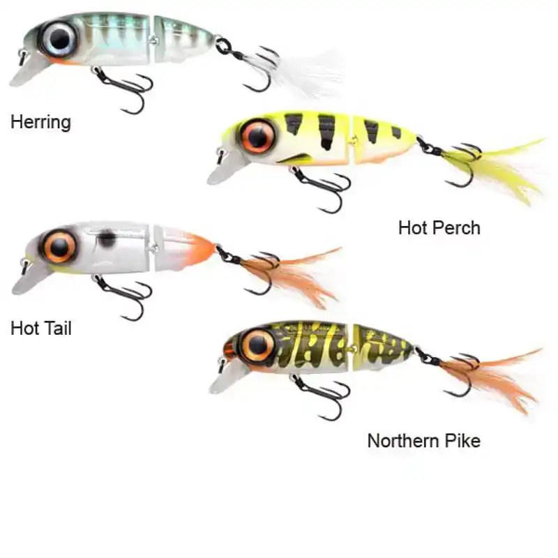 Iris Underdog Jointed - 8 cm - Hot Perch