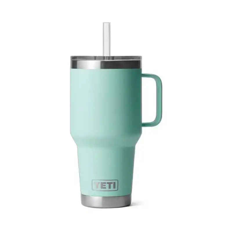 Rambler 35 oz Straw Mug - Firefly Yellow