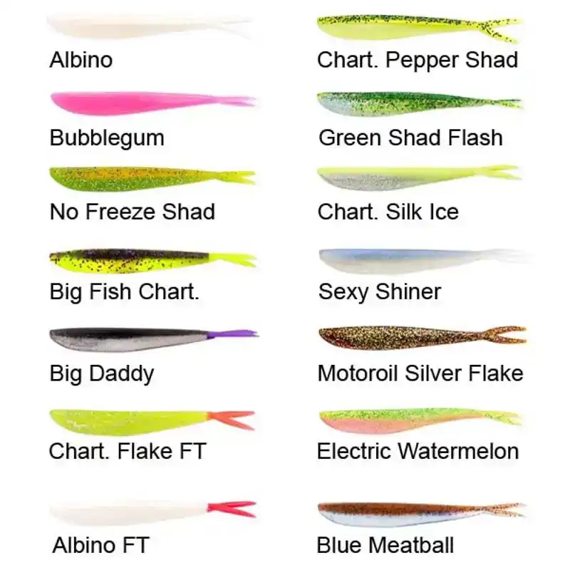 Fin-S Fish - 4'' - Albino FT