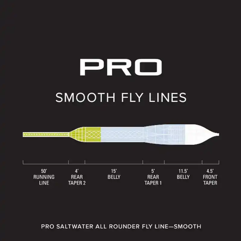 Pro Saltwater All Rounder Lines - Smooth - WF. 10