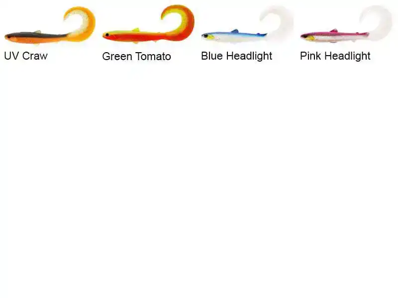 Bull Teez Curl - 8 cm - Bass Orange