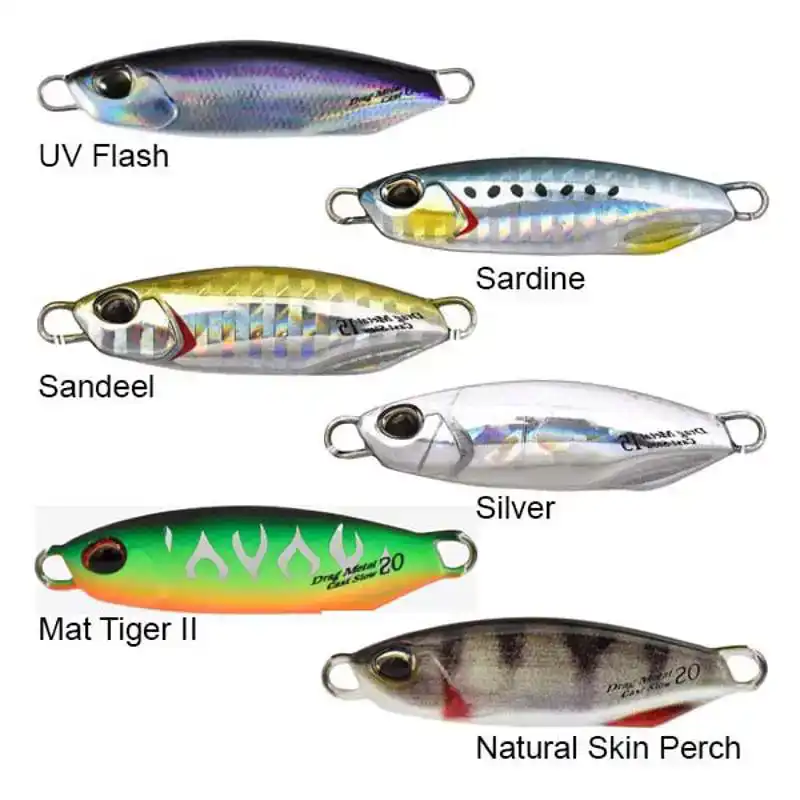 Drag Metal Cast Slow - 15 gram - Mat Tiger II