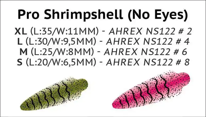 Shrimpshell (No Eyes) Clear L