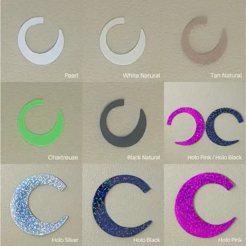 Wiggle Tails - M -  Holo Green